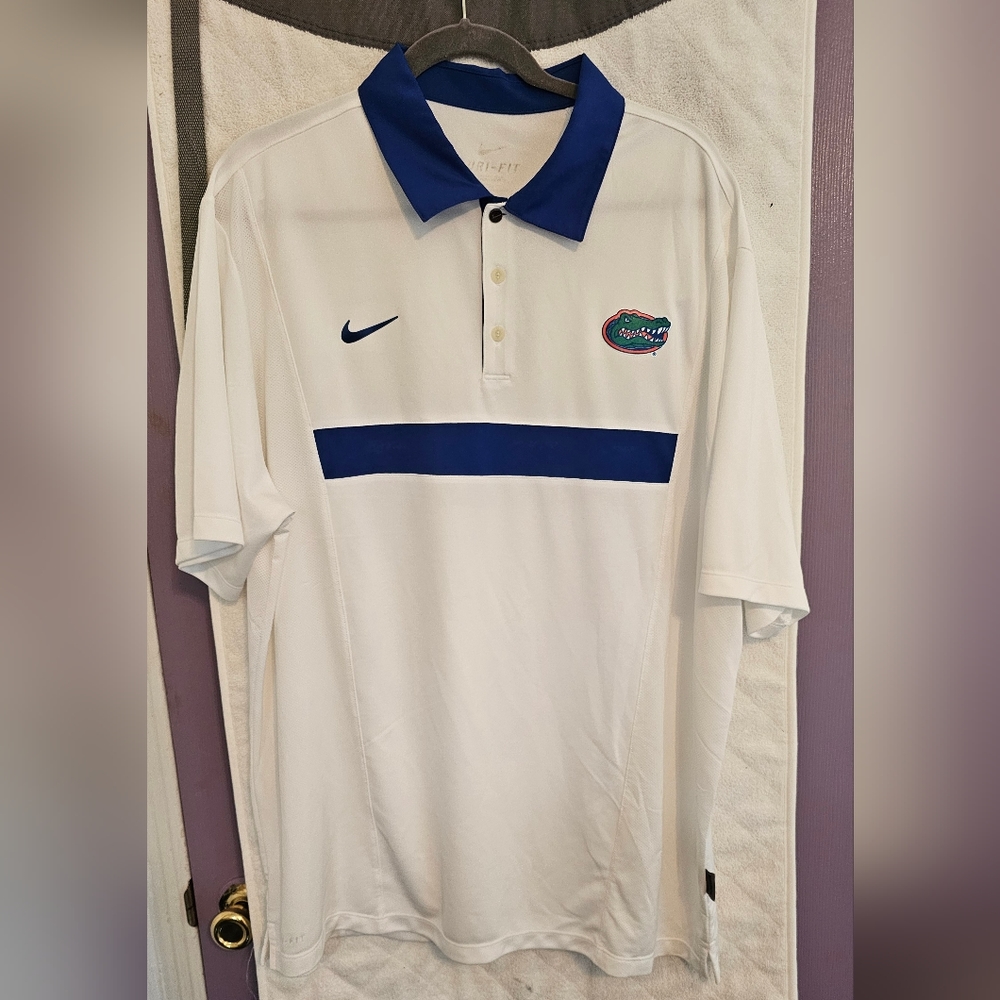 Nike team florida gators polo shirt, size XL